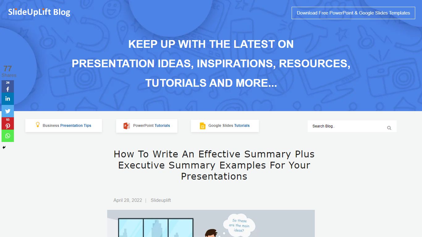 How To Write An Effective Summary Plus Executive Summary ... - SlideUpLift